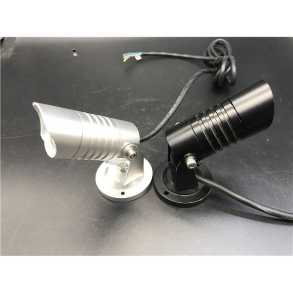 фара сада СИД 1В 120В 240В с чернотой и алюминием заливки формы Силиверы