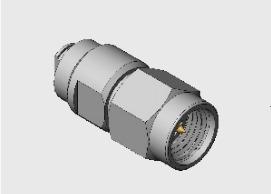 Stainless Steel 3.5 mmw/Millimeter Wave Connector Male Plug for Cable CNX3506, MF108A frequency reach up to 33GHz - alternative to higher frequency 26GHz SMA Connector