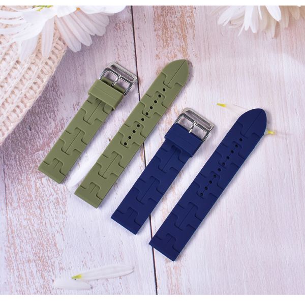 Unique H-Design Silicone Watch Bands · Customizable Colors | OEM/ODM - Made In China By SHX