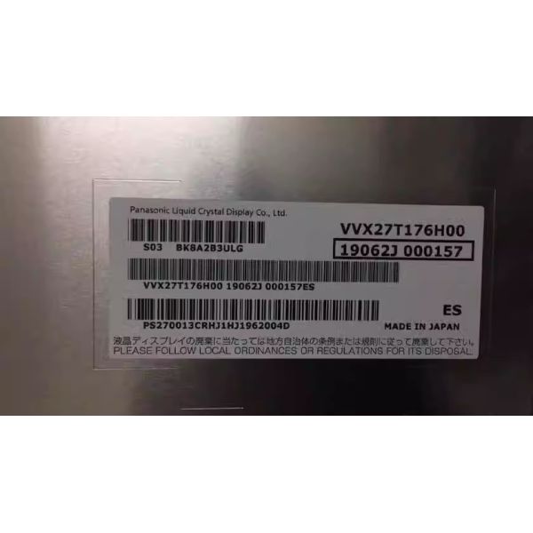 VVX27T176H00 Panasonic 27.0