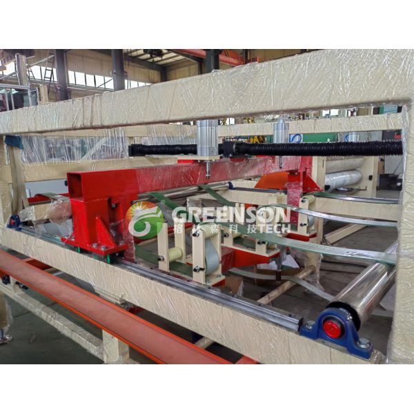 PLC System Controlled PVC Laminated Gypsum Board Machine with 1300mm Laminating Width and 15m/min Speed