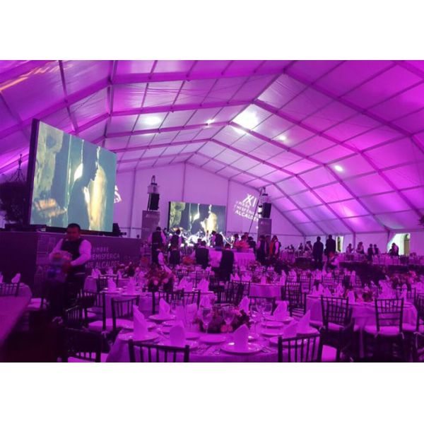 Aluminum Frame 60m Polygon Tent For Concert Dinning Warehouse
