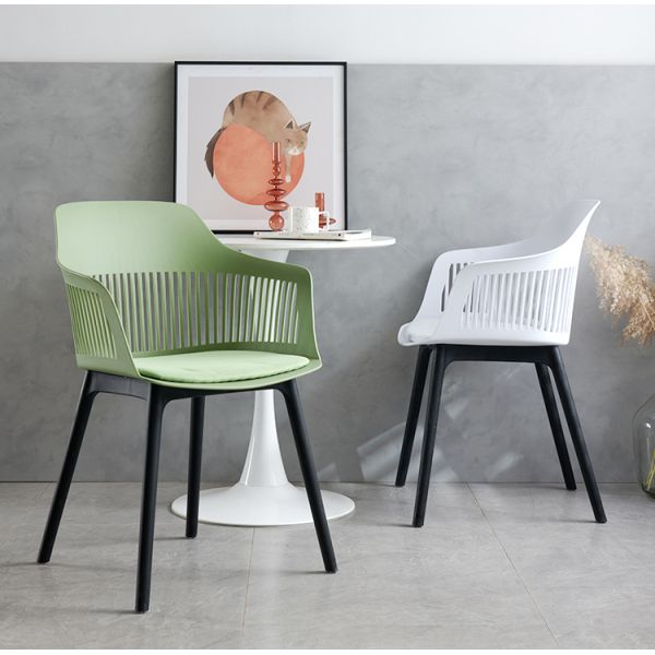 Blue Orange Coloured Plastic Dining Chairs Apartment Plastic Chairs For Dining Table