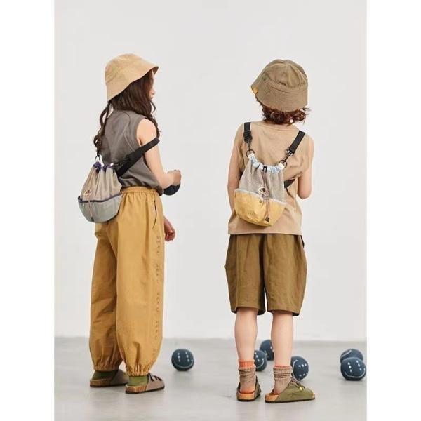 CHILDREN'S BACKPACK BASKETBALL BAG CARTOON FASHION TOY BAG STORAGE BAG