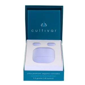 Голубые твердые изготовленные на заказ роскошные коробки свечи хлопают вставку картона Clourse