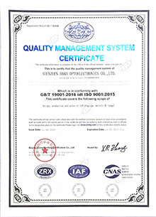 LED Vision Technology Limited Certifications