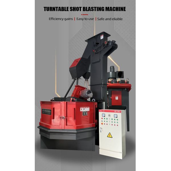 Wheel Shot Blasting Machine Rotary Table Shot Blast Machine