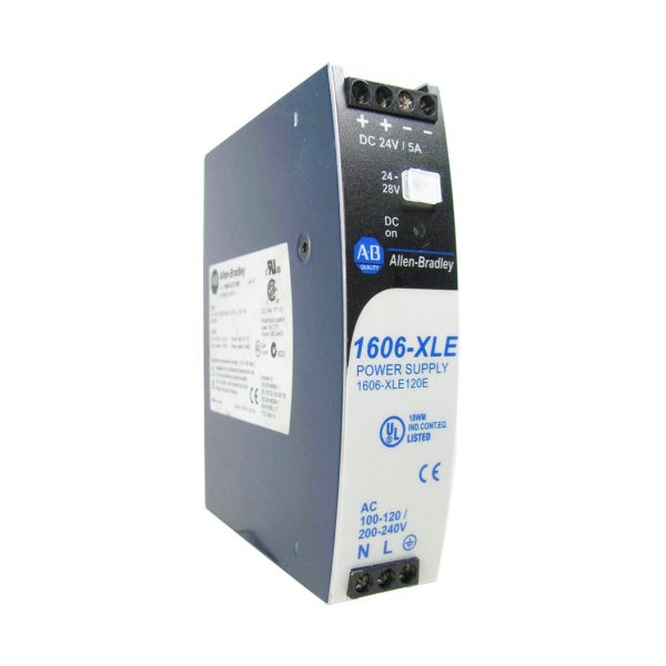 AB 1606-XLE120EN  Single Phase Input C 24V  5A at 50Hz and AC 120V parameters are valid