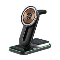 Chargeur sans fil magnétique multi-appareils 3 en 1