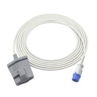 Schiller Truscope SpO2 Sensor Clássico Mini II III Digital 12Pin Adulto Cabo de sonda SpO2 de ponta macia