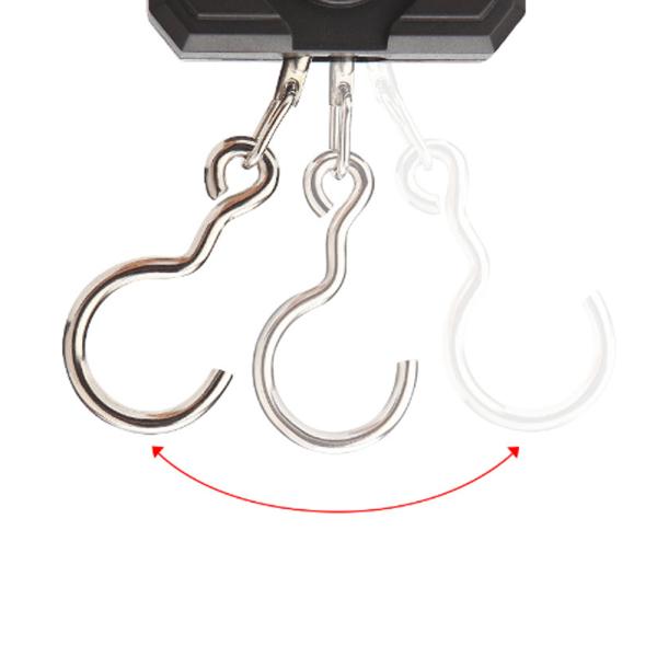 Balance de bagage électronique WH-A23, balance numérique 50KG avec une précision de 10 g et alimentation par batterie de Weiheng