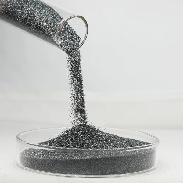 90% Purity 9.5 Mohs Black Silicon Carbide Powder For Metal And Wood Grinding