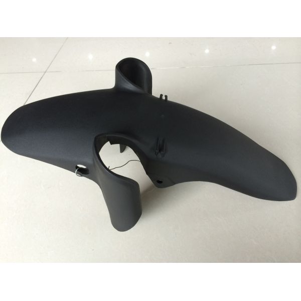 XRE300 Black Polypropylene Motorcycle Front Fenders durable with ISO