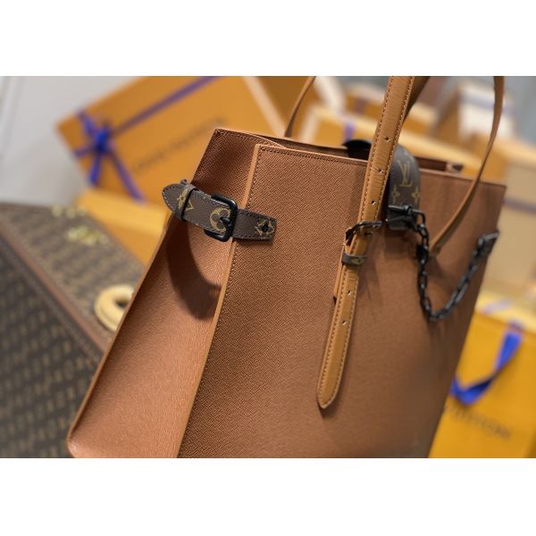 Black Mens Cross Pattern Genunie Cowhide Leather Handbag For Shopping