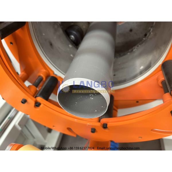 Plastic Twin Double Screw Extruder Electrical Conduit Water Supply Drainage Sewer Production Extrusion Making Machine