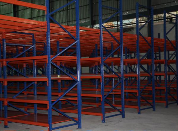 Multi Level Medium Duty Storage Rack 1000kg/pallet Warehouse Pallet Racking Systems
