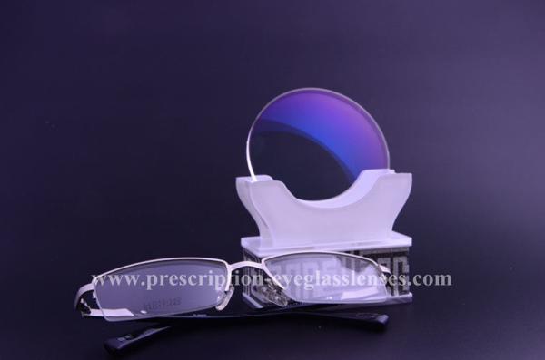 Anti Glare Blue Light Blocking Lenses For Computer Eyewear Glasses 1.61 Index AR Coating