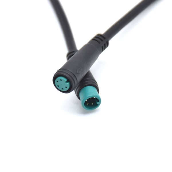5 Pin Waterproof Wire Harness M8 Copper Conductor PVC Insulated Cable