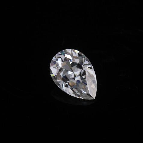 5*8mm Pear Shape Moissanite Loose Stones For Woman Engagement Rings / Jewelry Making