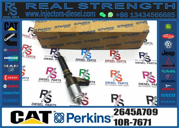 320D Diesel Common Rail Fuel Injectors 10R-7672 320-0680 For Caterpillar CAT C4.4 C6.6 Engine PERKINS 2645A747