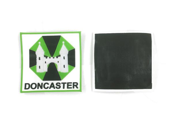 Square Country Rubber Refrigerator Magnets , Soft Fridge Magnets For Gifts