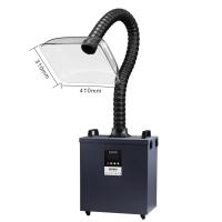 Machine de purification de fumée noire FES350 350W avec 410 mm de couverture carrée acrylique