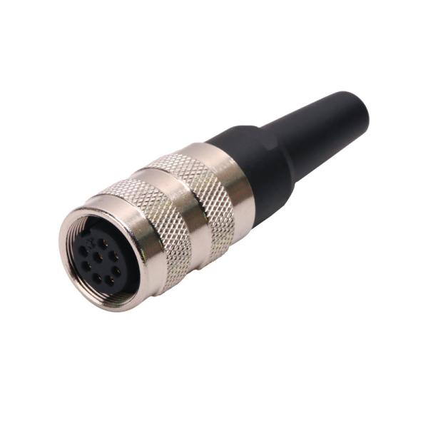 Rigoal M16 Circular Connector Female Waterproof 8 Pin Connector