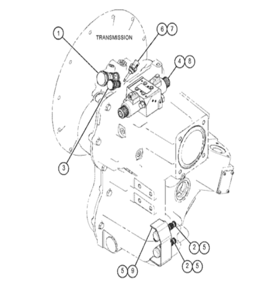 274-8041 2748041 Соленоидные клапаны для погрузки колес 901C 902 902C 903C 906 906H 908