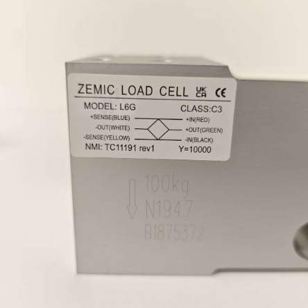Zemic Load Cell 100kg  Weight Sensor L6G Class C3