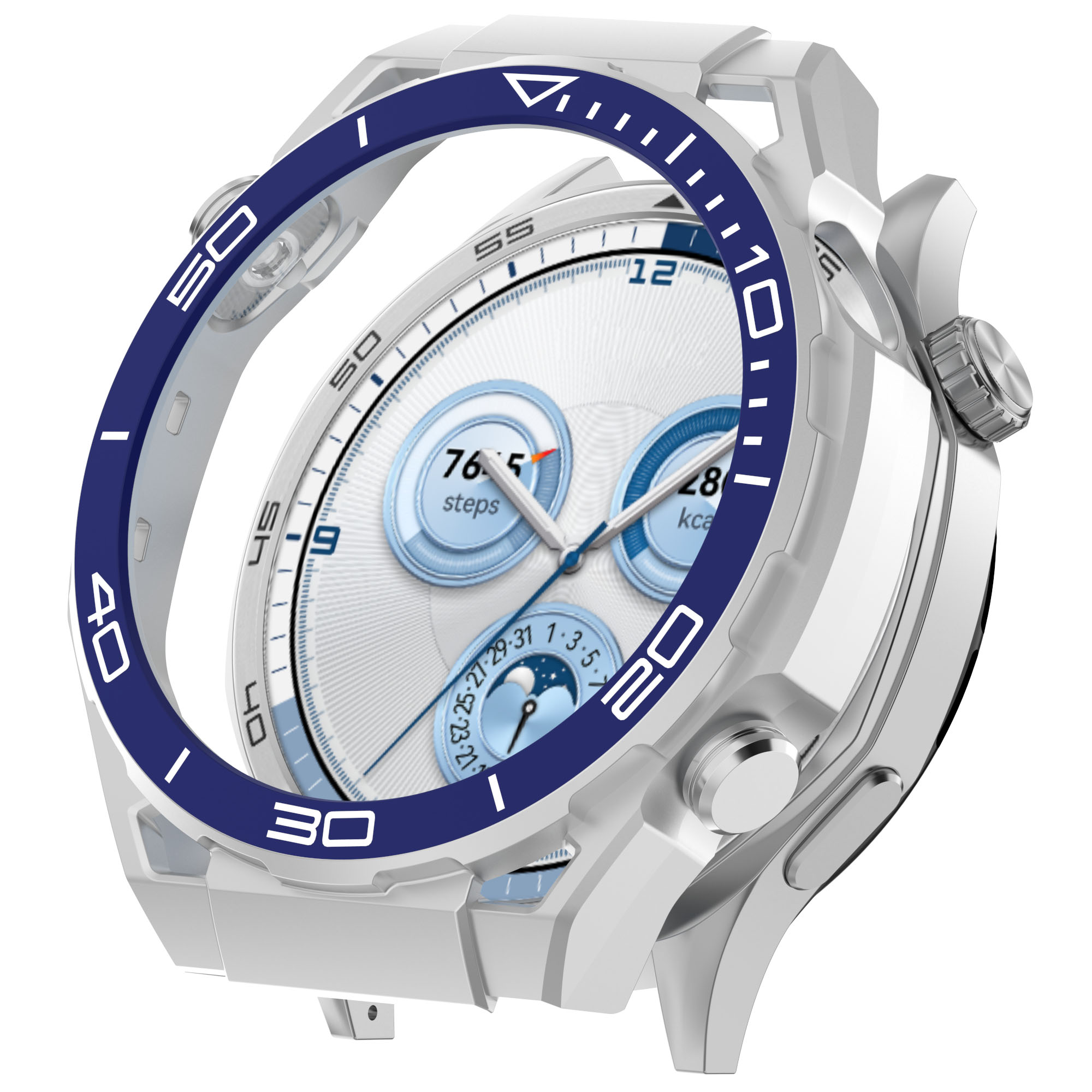 Eraysun Hard Case for Huawei Watch GT 5 46mm 5 Pro 46mm Change to Ultimate Case PC Protector Bumper Cover Accessories