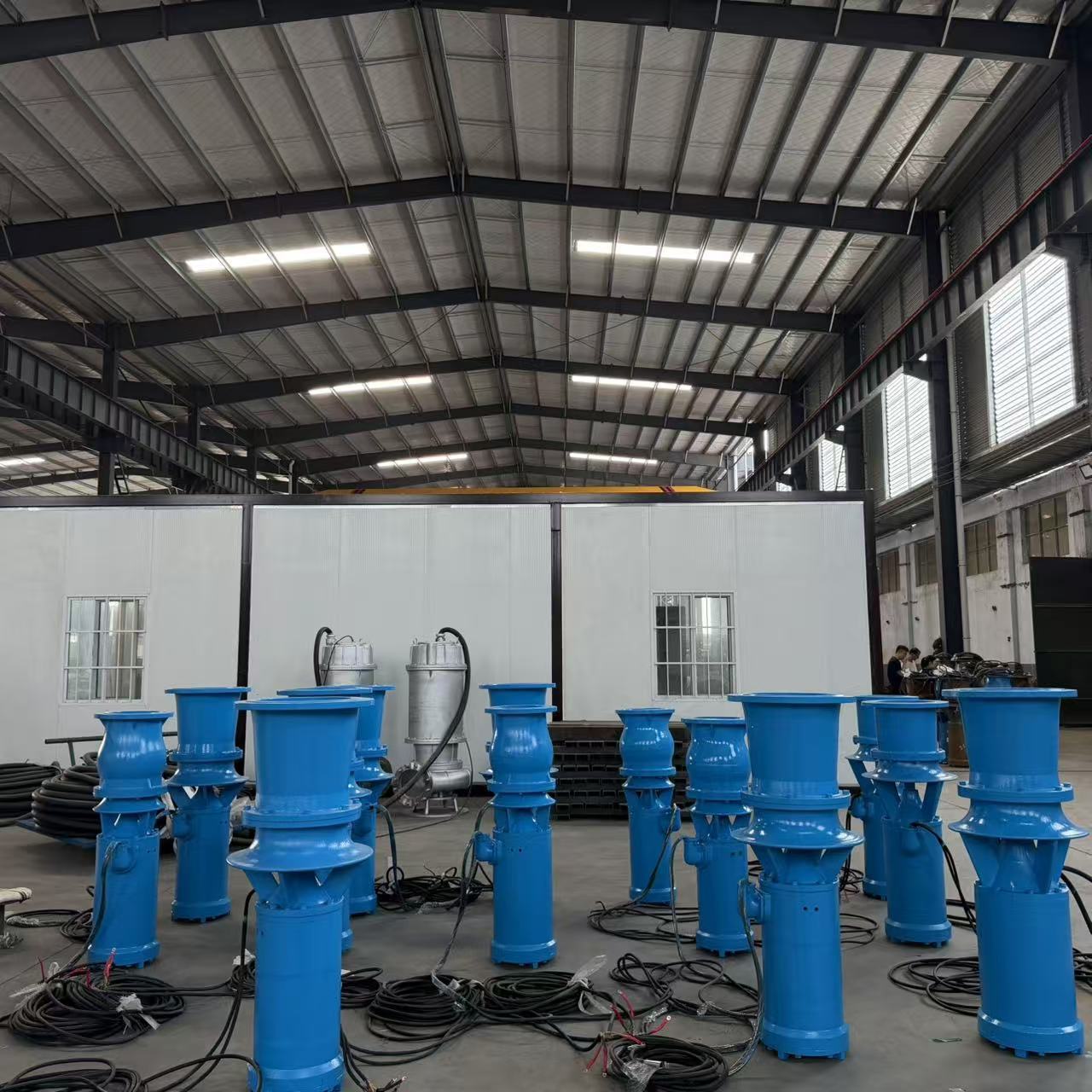 45kW Submersible Axial Flow Pump with 1300 m³/h Flow and 8m Head for High-Flow Drainage
