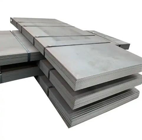 Construção de Edifícios Placa de aço de carbono HRC Ms Folha A36 Espesor 0,8-1,2 mm