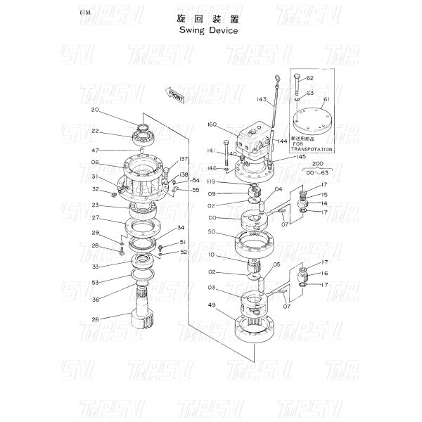 Настройки для экскаваторов