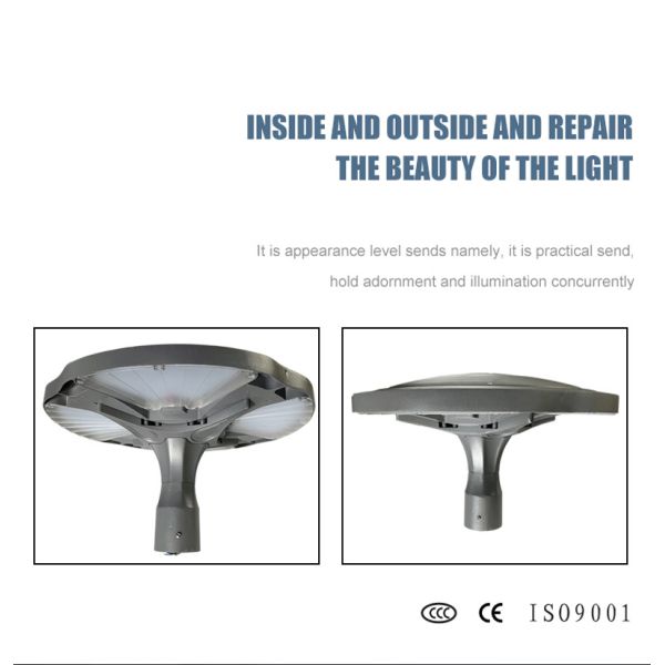 Garden Lamp 30W 3000-6000K IP65 500*500*350MM 5.5KG 140-76MM 3-6M