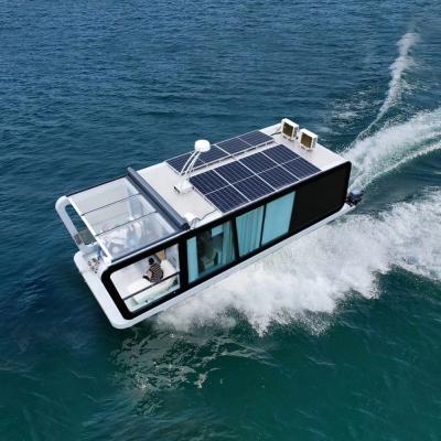16 personnes Capacité bateau-maison avec activités de natation MIN. HP 2*60HP