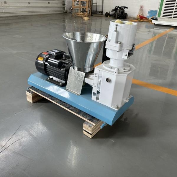 80-1200kg/h Electric Pellet Manufacturing Machine with Alloy Steel Rollers