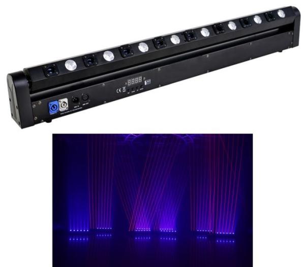 8 Heads Laser Stage Lighting Red Green Blue Laser Stage Lighting Laser Disco Lighting