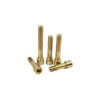 As peças de gerencio de bronze feitas sob encomenda do CNC que anodizam o CNC de escovadela da pintura giraram o serviço