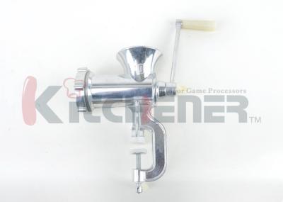 A mão pôs resistente de aço inoxidável da picadora de carne manual para processar/que rende