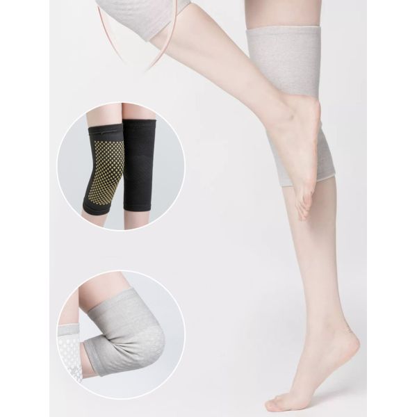 Black Cold Hot Moxibustion Medical Brace Mugwort Heat Knee Support