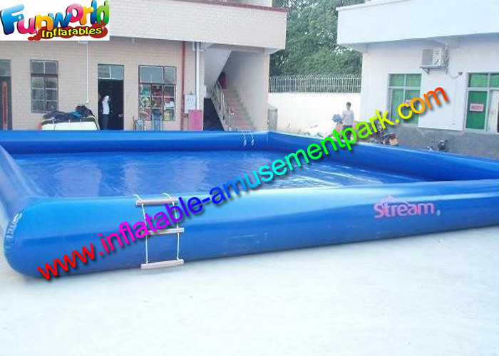 Плавательные бассеины PVC голубые Intex Платона 0.9mm раздувные для малышей/взрослых