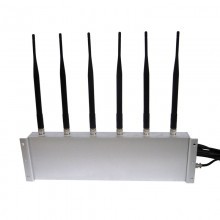 Signal jammer | High Power 6 Antenna 3G Phone 315MHz 433MHz Remote Control Jammer