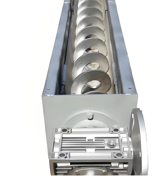 Carbon Steel Spiral Conveyor System For Ash Sludge Grain Shaftless Industrial Spiral Conveyor