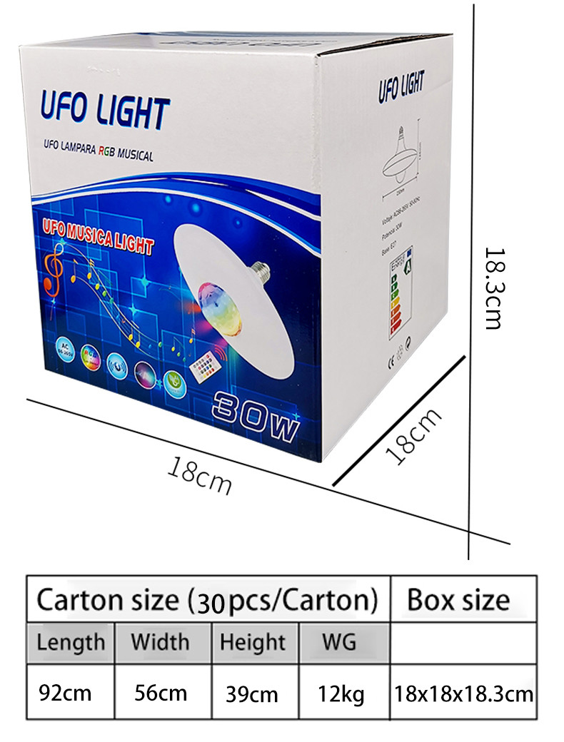 Шарик СИД электрической лампочки 2700Lm A2DP RGBW Dimmable Bluetooth с музыкой