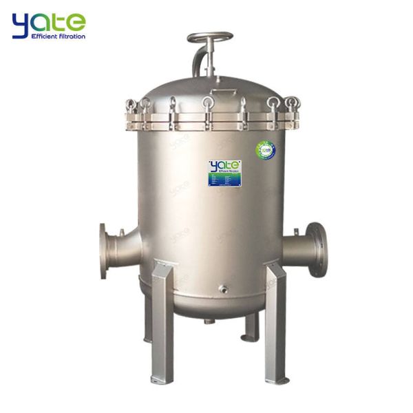 Factory Direct 304/316L Stainless Steel Industrial Multi-Bag Filter,Acid and Alkali Resistant,for Water Treatment,Metalworking Fluid,Paint and Coating Precision Filtration Equipment