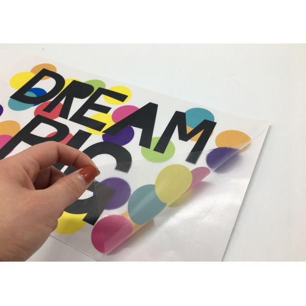 Removable Waterproof Festival Party Decorations Clear PVC Vinyl Window Wall Sticker