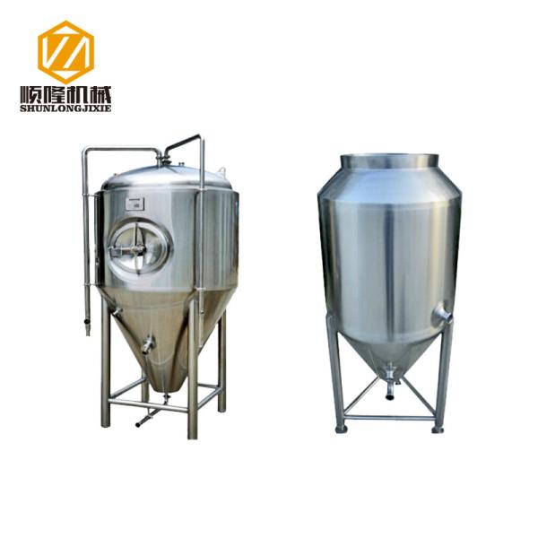 Conical Beer Fermenter Stainless Steel Food Grade 10hl With Temperature Control