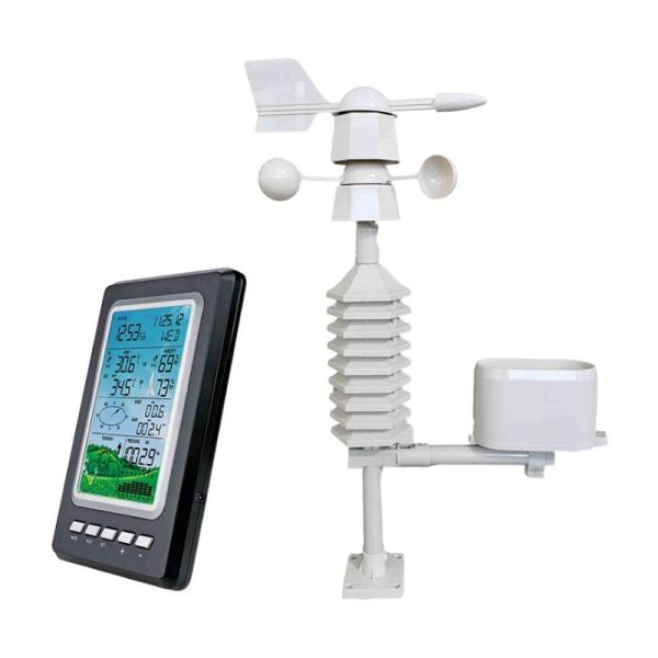 Customized Support Digital Wireless Automatic Weather Station With Multiple Outdoor Sensors