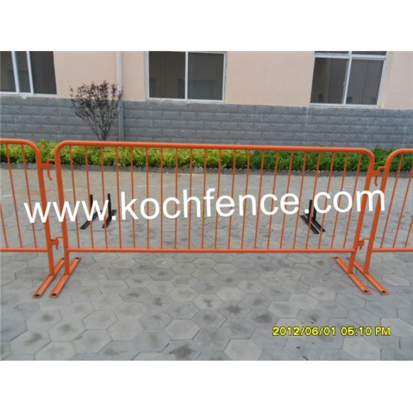 Free Standing Crowd Control Barricades durable With ISO9001 Certification