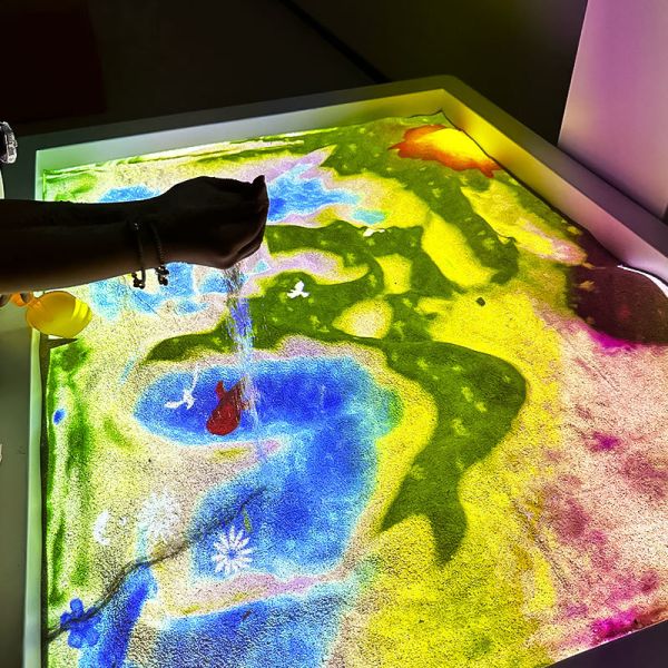 AR Interactive Sandbox Projector 3600 Lumens 5 Games Indoor